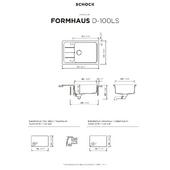 Pomivalno korito SCHOCK Formhaus D-100LS Onyx