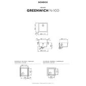 Pomivalno korito SCHOCK Greenwich N-100 Puro