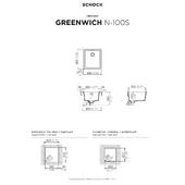 Pomivalno korito SCHOCK Greenwich N-100S Bronze