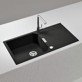 Pomivalno korito SCHOCK Manhattan D-100L Onyx
