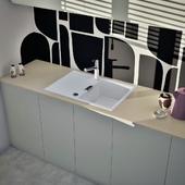 Pomivalno korito SCHOCK Mono D-100S Day