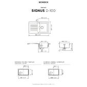 Pomivalno korito SCHOCK Signus D-100 Magma