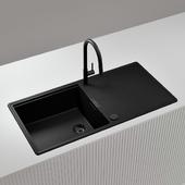 Pomivalno korito SCHOCK Tia D-100L Magma