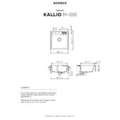 Pomivalno korito SCHOCK Kallio M-100 Twilight