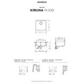 Pomivalno korito SCHOCK Kiruna N-100 Day