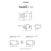 Pomivalno korito SCHOCK Toledo D-100 Stone